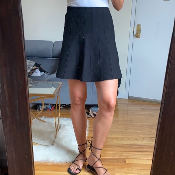 Zara black knit skirt - Picture 1 of 9
